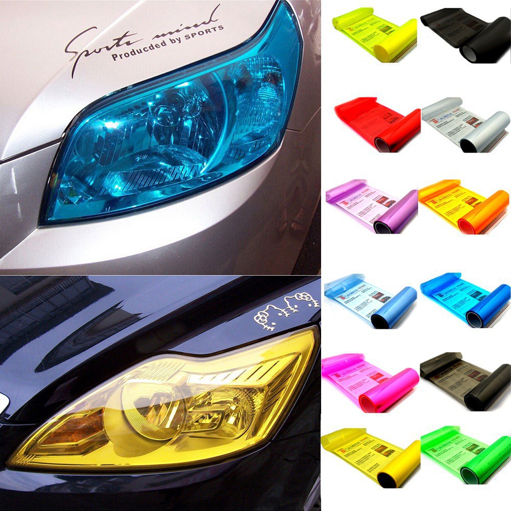 headlights-black-and-coloured-tinting-films