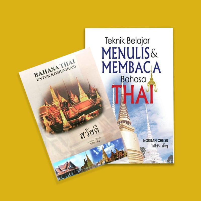 Combo Buku Bahasa Thai Untuk Komunikasi Dan Teknik Belajar Menulis Membaca Bahasa Thai Shopee Malaysia