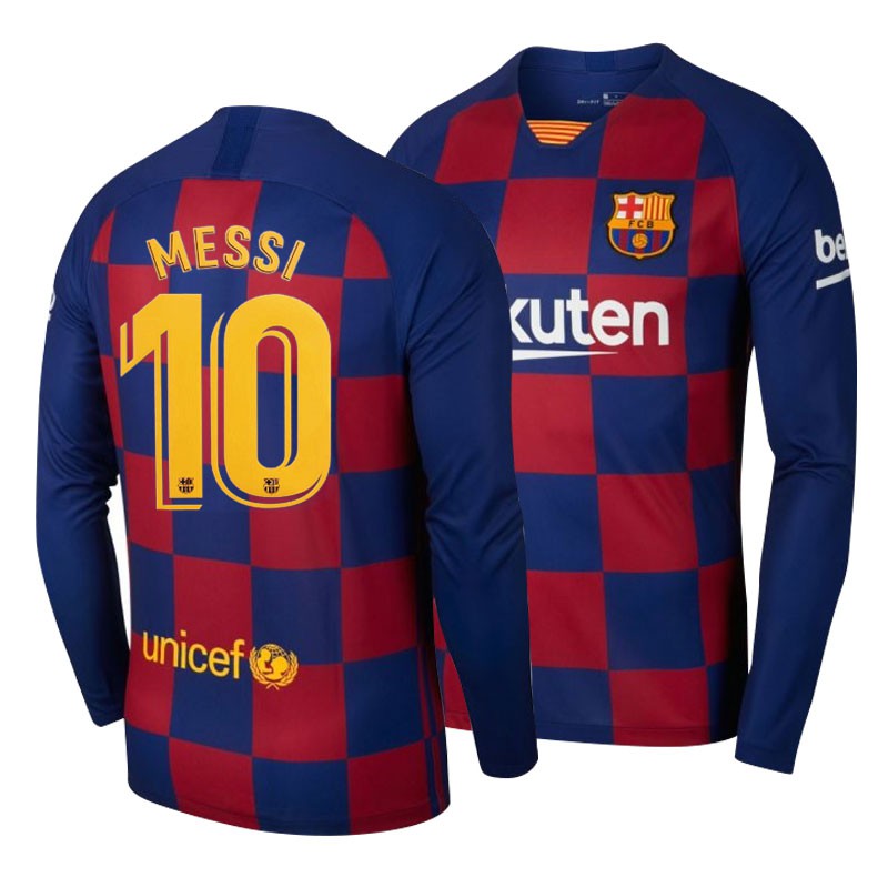 barcelona home long sleeve jersey