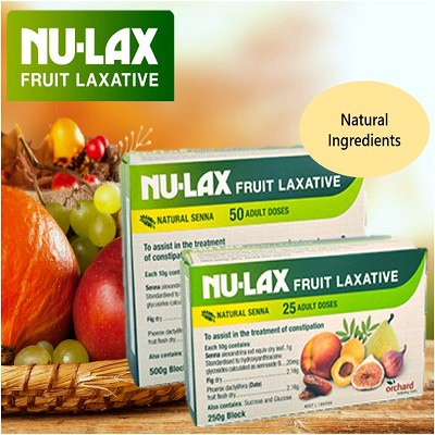 Ready Stock Nu Lax Natural Fruit Laxative Block 500g Expired Date July 2021 Shopee Malaysia