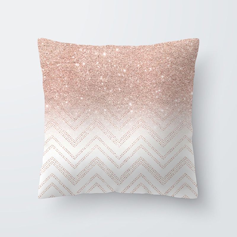 rose gold cushion covers