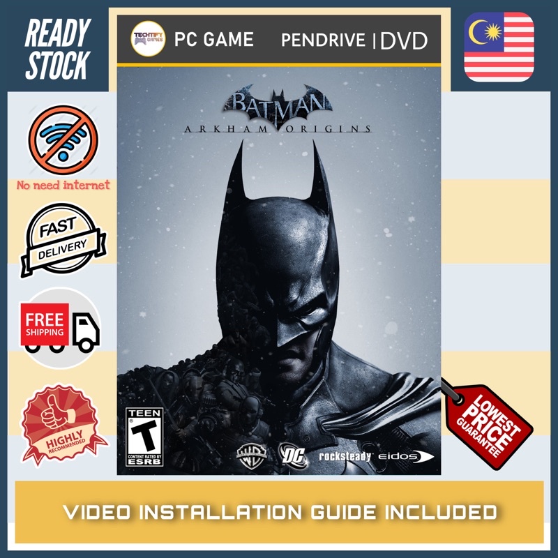 PC Game] Batman Arkham Origins Complete Edition - Offline [DVD | Pendrive]  | Shopee Malaysia