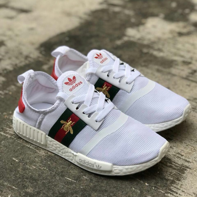 adidas nmd gucci white