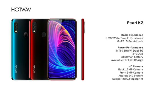 Hotwav Pearl K2 Dual 4g Android System 9 0 Shopee Malaysia