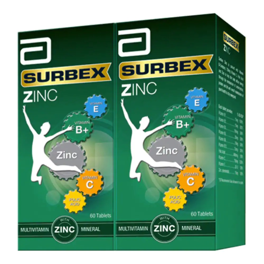 Abbott Surbex Zinc (60s X 2) (Twin Pack) | Shopee Malaysia