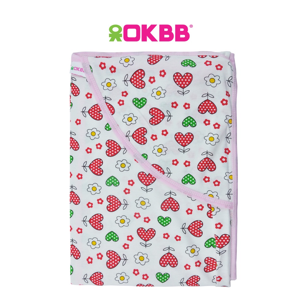 OKBB Baby Blanket Full Printed with Hood BK001_1