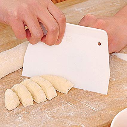 Baking Scraper Butter Knife Plastic Cake Dough Cutter Pastry Butter Kitchen Baking Tools Small Size