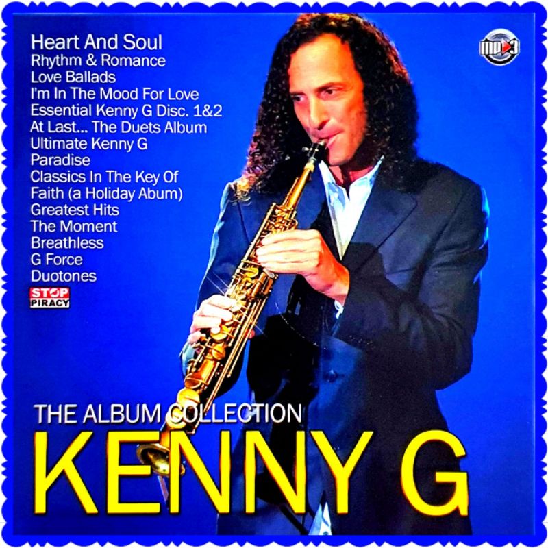 Mp3 Cassette AUDIO Music 150 KENNY G Songs Complete FULL ALBUM-Song MUSIK INSTRUMENTAL Saxophones-Songs CLASSIC INSTRUMENTAL