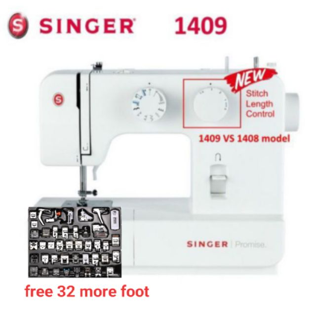 SINGER MACHINE Original+Extension Table 1409 Shopee Malaysia