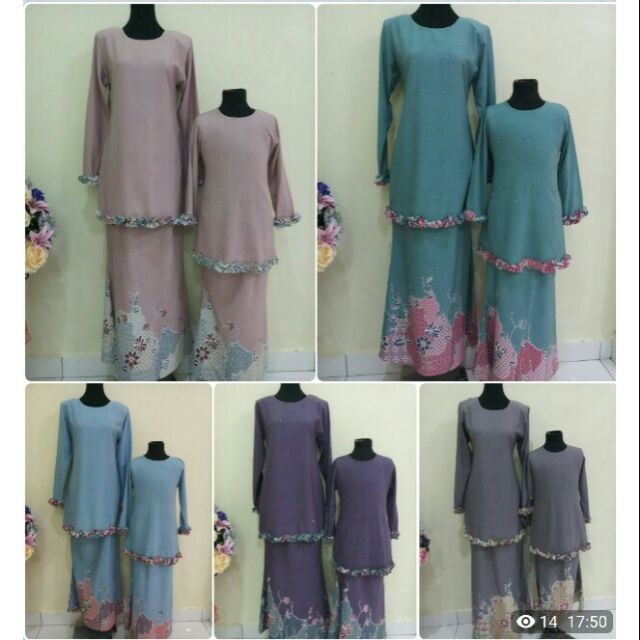 Kurung moden batik ibu dan anak termurah Shopee Malaysia Kurung moden batik ibu dan anak termurah Shopee Malaysia