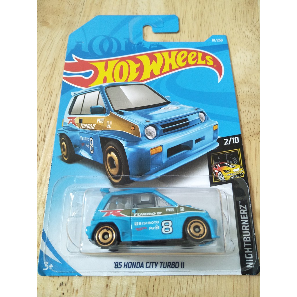 hot wheels 85 honda city turbo ii