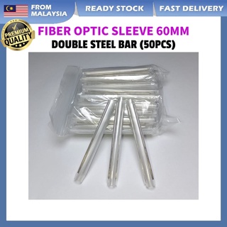 Fiber Optic Splicing Sleeve 60mm Double Steel (50pcs)