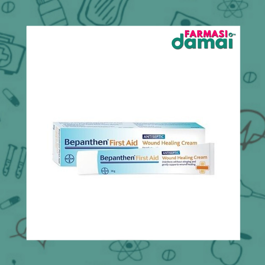 BEPANTHEN FIRST AID ANTISEPTIC WOUND HEALING CREAM 30g Shopee Malaysia