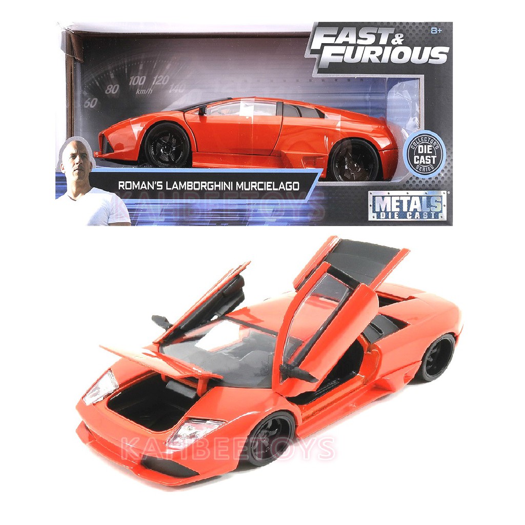 JADA FAST & FURIOUS 1:24 ROMAN'S LAMBORGHINI MURCIELAGO DIECAST | Shopee  Malaysia