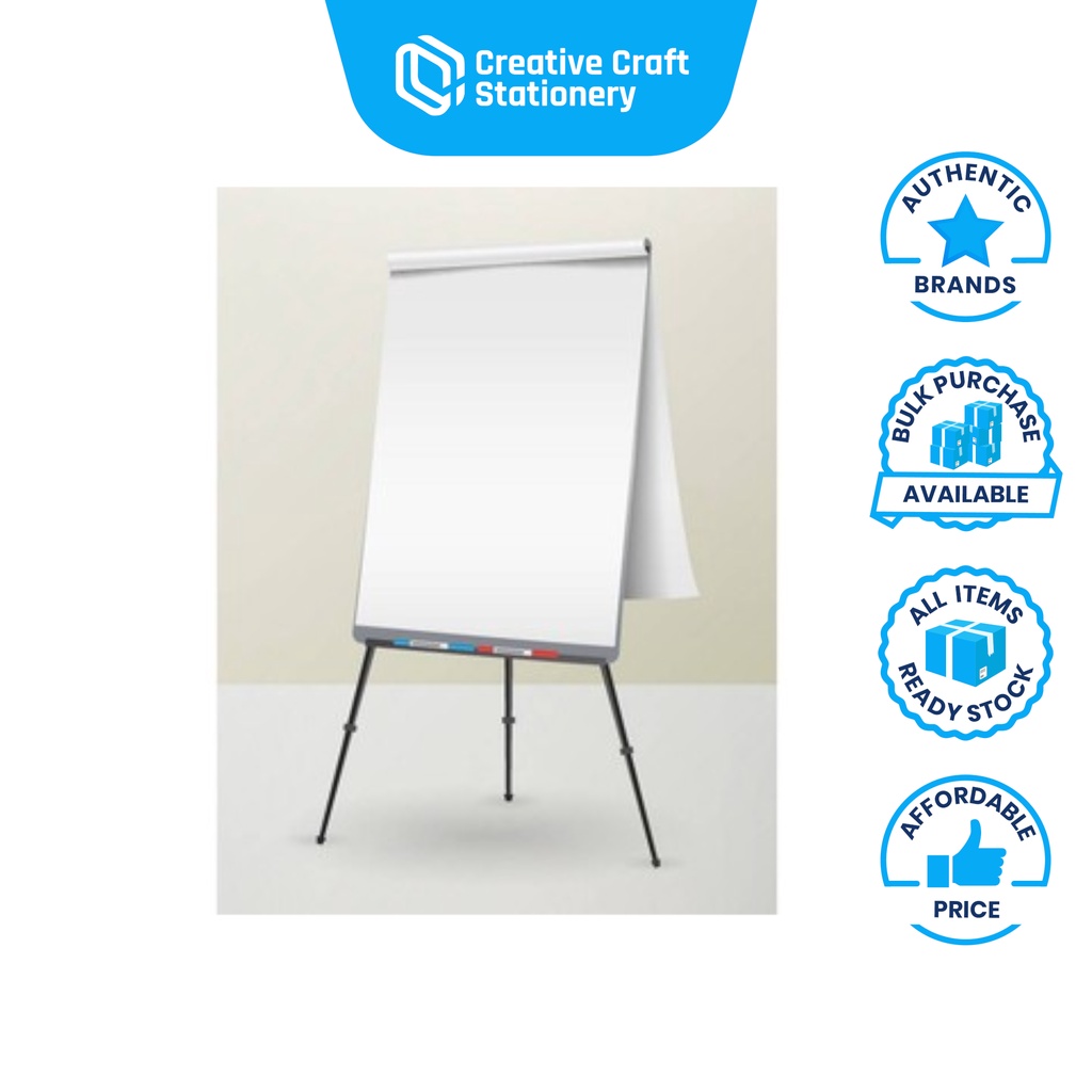 Flip Chart Paper Roll 50 shts ( 80 GMS ) / Flit Chart Paper Office