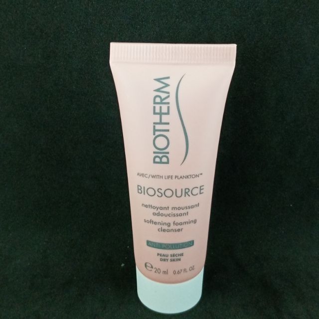 biotherm softening foaming cleanser