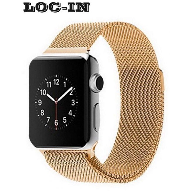 apple watch series 4 gold milanese loop