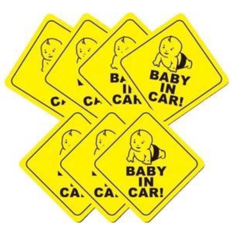 Baby On Board Child On Board Car Sign Sticker Window Badge Baby In Car Girl Boy 