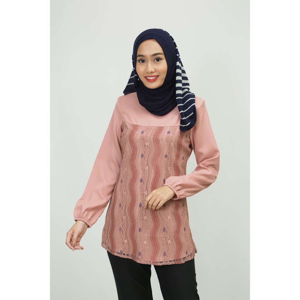  RAYA 2021 MUSLIMAH BLOUSE  BAJU  MODEST COTTON  WEAR Size 