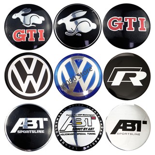 4Pcs German Flag Logo Auto Wheel Center Hub Caps Sticker Emblems For CC POLO GOL