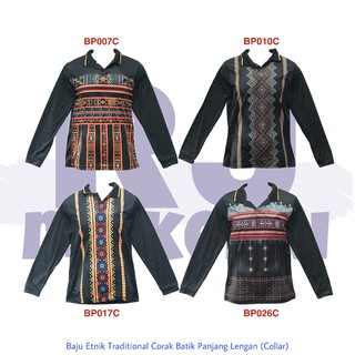 Harga Borong Baju Traditional Lengan Panjang Corak Traditional Sabah ...