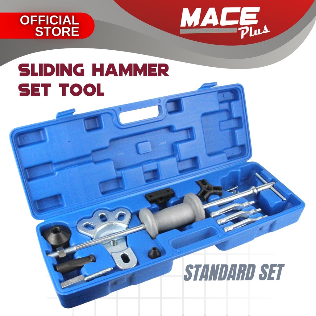 S001 Sliding Hammer Kit with External Jaw Pullers Internal Jaw Pullers