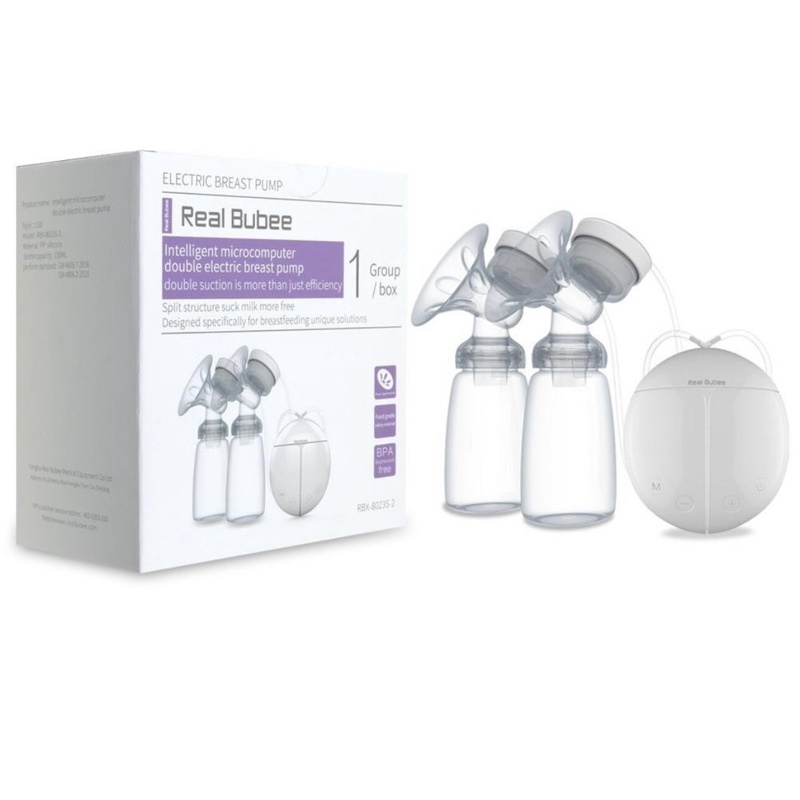 Real bubbe Double Pump Auto breast Pump breastpump breasfeeding