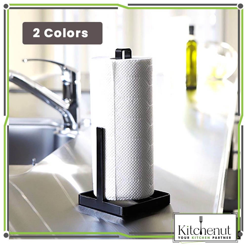 Kitchenut Square Base Tissue Holder Countertop Paper Towel Stand Tissue