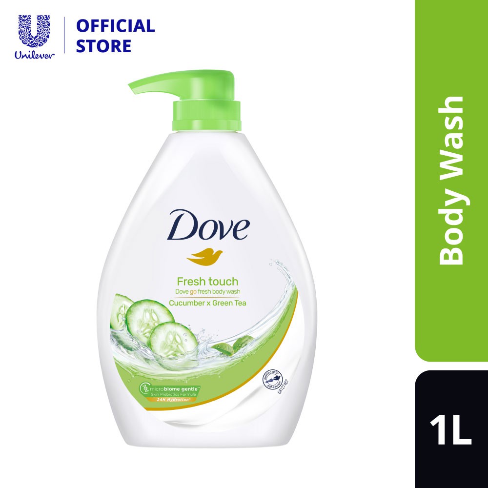 Dove Go Fresh Shower Gel Fresh Touch (1L) | Shopee Malaysia