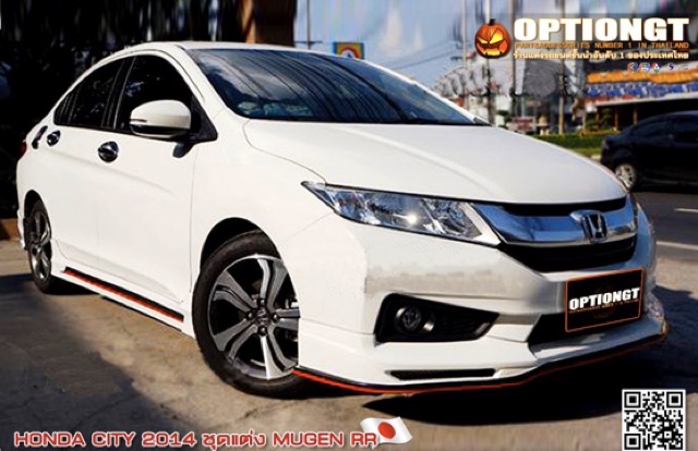 Honda City Gm6 14 15 16 17 18 19 Mugen Rr Body Kit Bodykit Front Side Rear Skirt Led Lip Shopee Malaysia