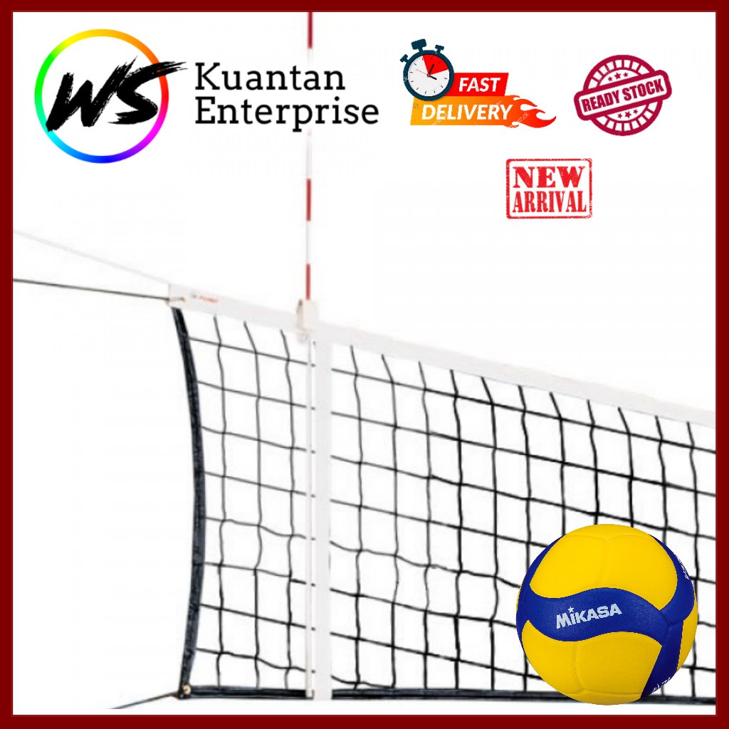 【100 Original】Molten Volleyball Net Antenna Antena Bola Tampar