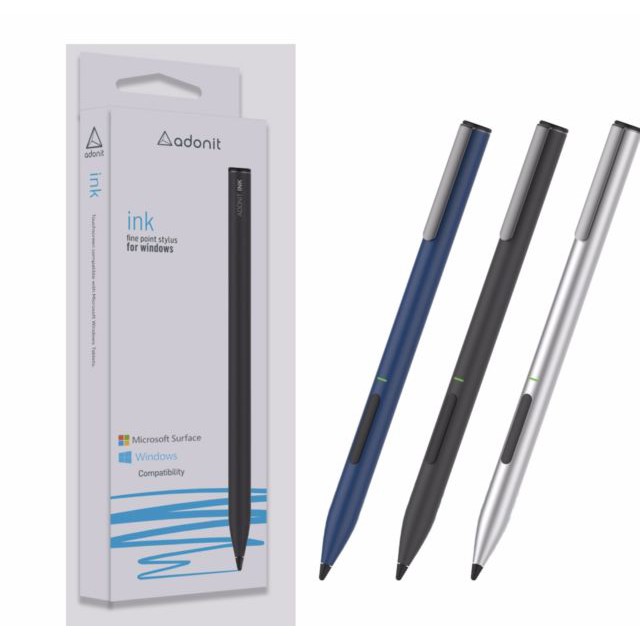 Adonit INK Fine Point Stylus for Windows Tablets Microsoft Pen Protocol