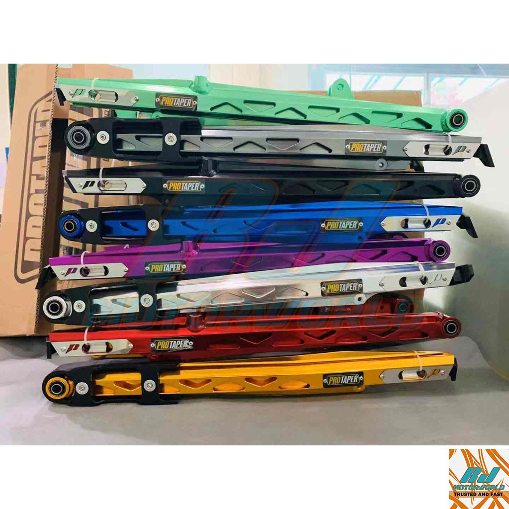 PROTAPER Y15ZR Swing arm with Rubber Tambah 2 inch panjang PROTAPER Y15ZR Swing arm with Rubber Tambah 2 inch panjang