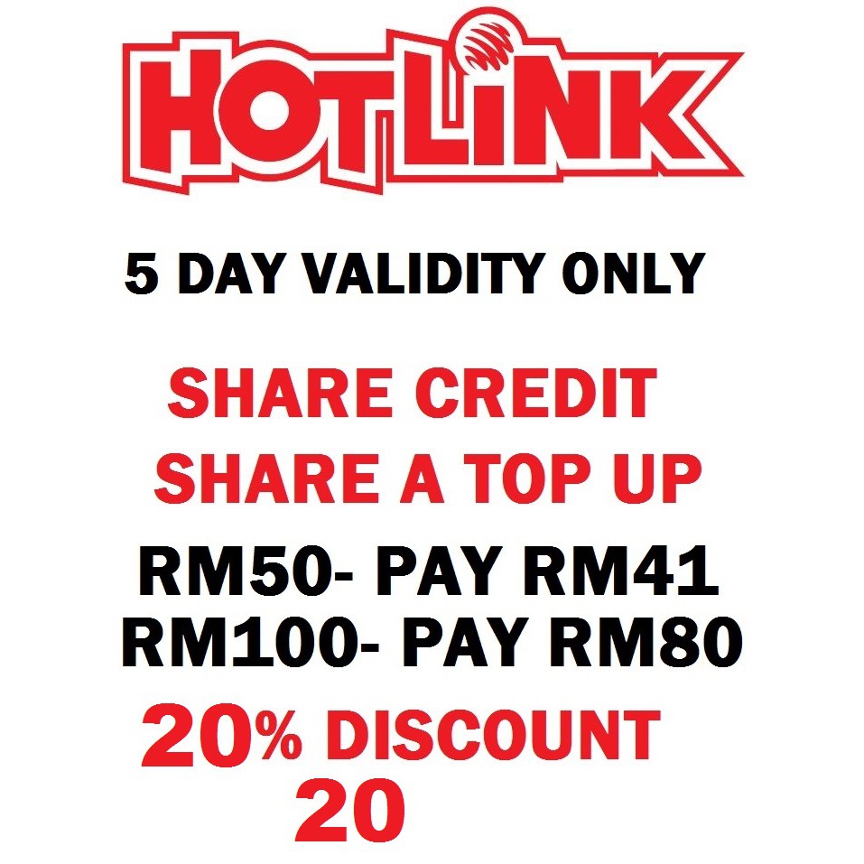 hotlink top up validity