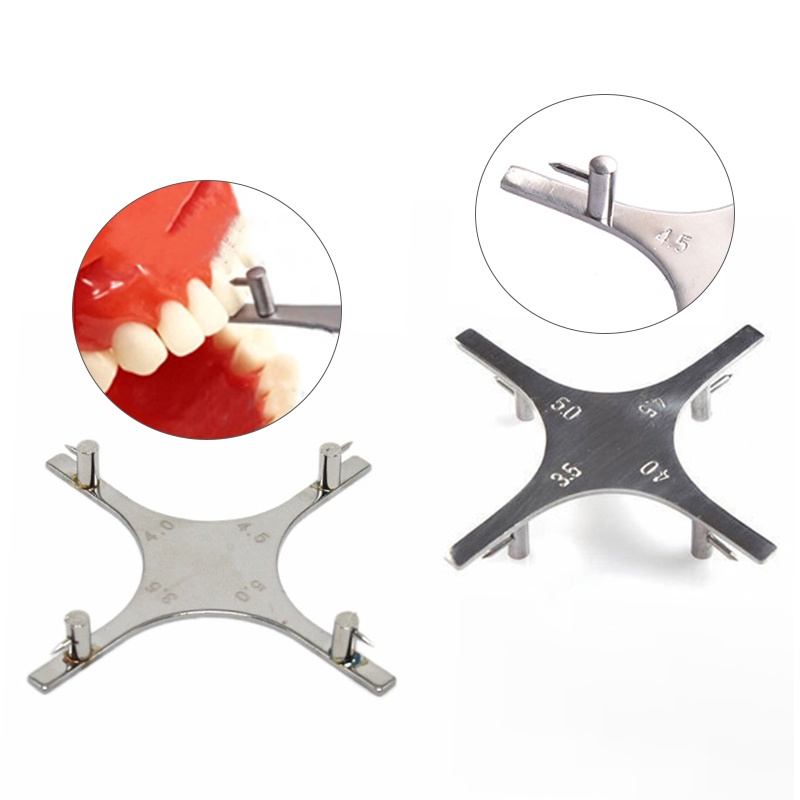 Dental Bracket Gauge Orthodontic Bracket Positioning Height Wick Gauge