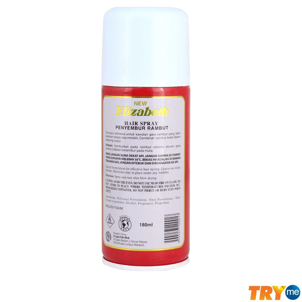 Buy Elizabeth Hair Spray 180ml Seetracker Malaysia