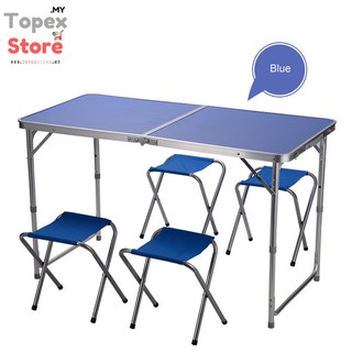 Meja Lipat Aluminium Pelabagai Guna set 4Kerusi Shopee Meja Lipat Aluminium Pelabagai Guna set 4Kerusi Shopee