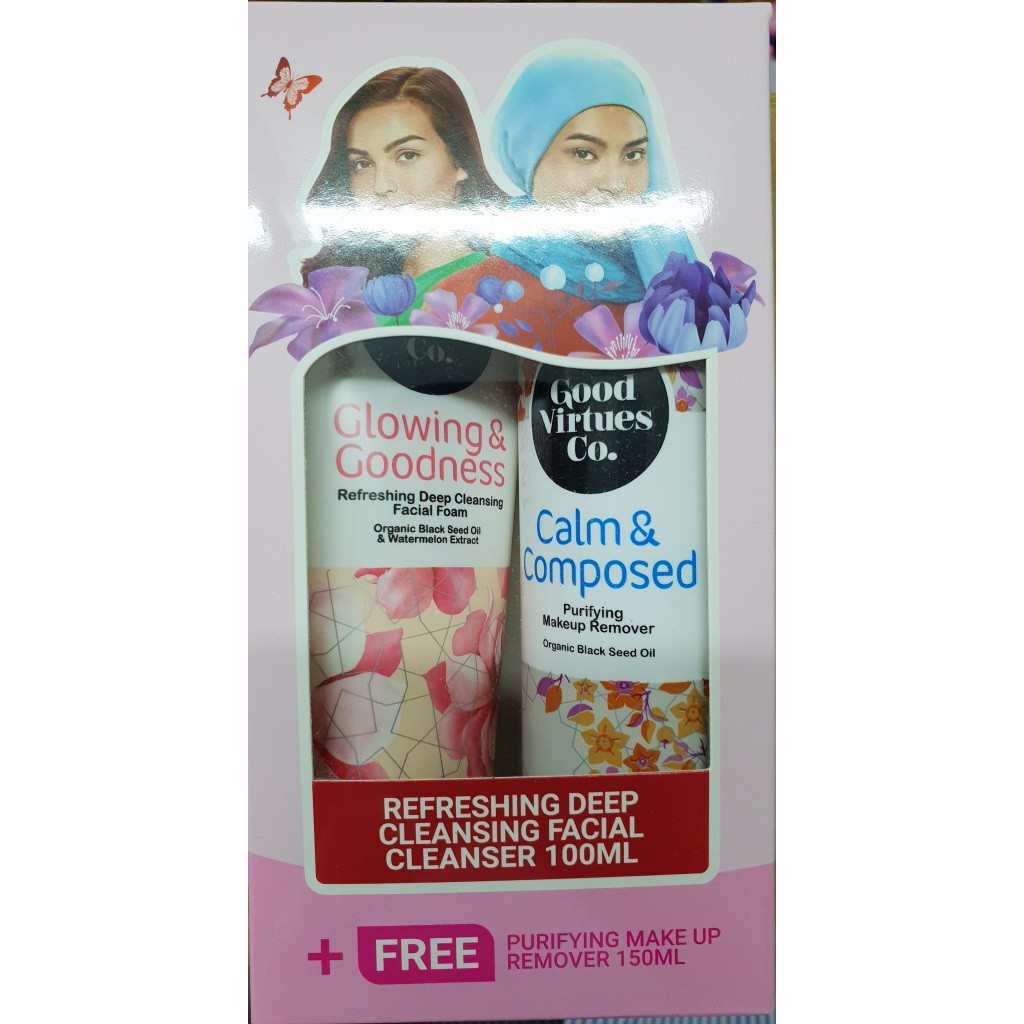 good virtues co refreshing deep cleansing facial foam