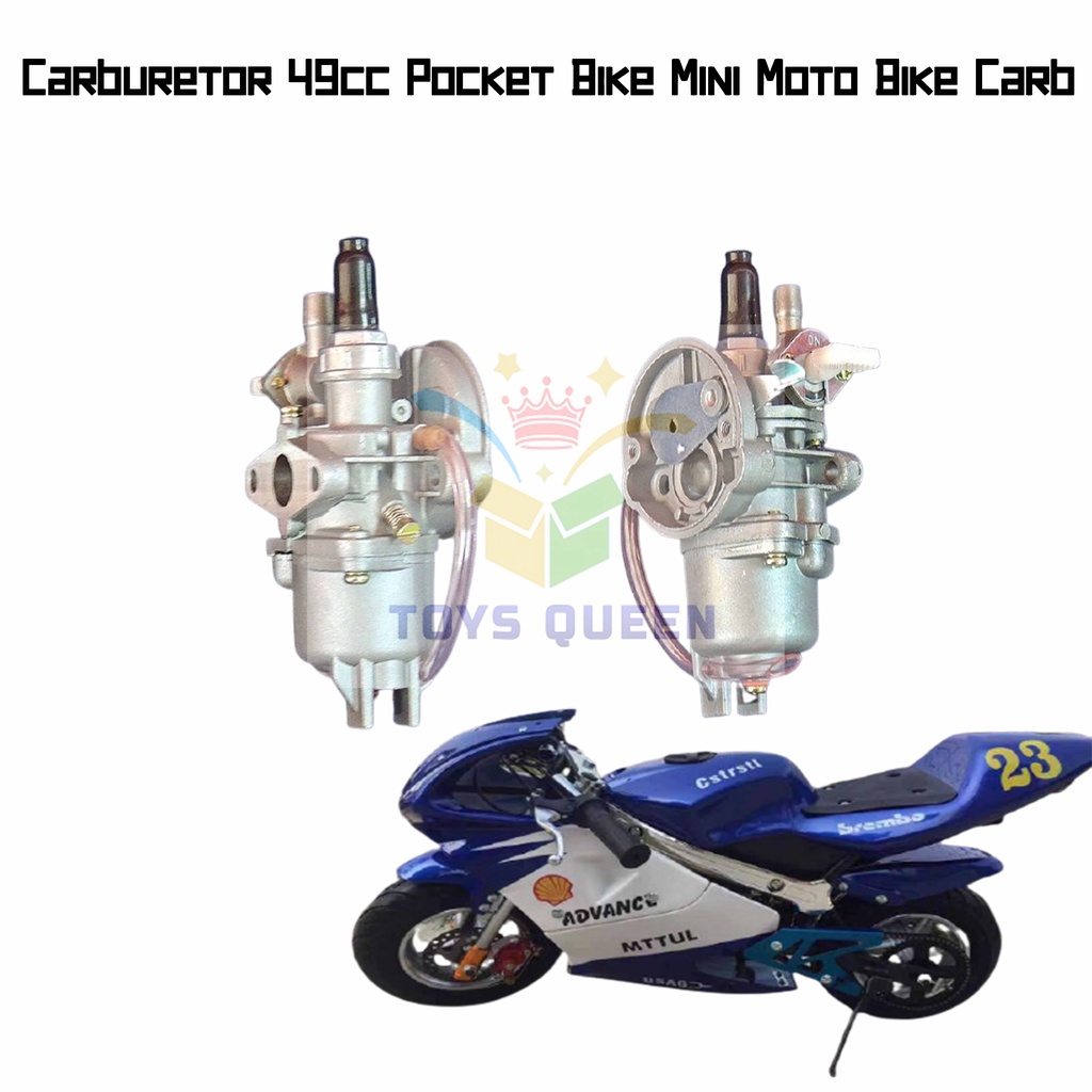 Carburetor 49cc Pocket Bike Mini Bike Shopee Malaysia