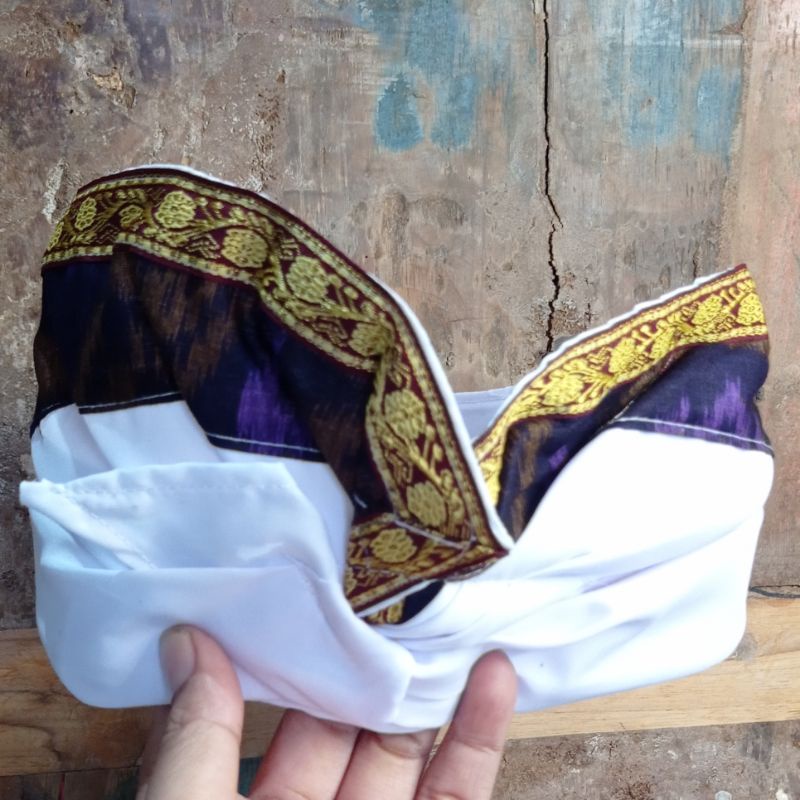 PUTIH Udeng So White Edeng / UDENG BALI White 4