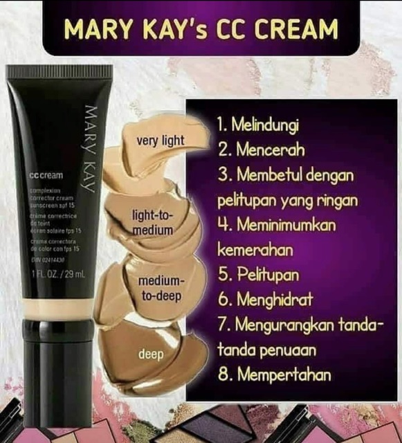 Cc Cream Mary Kay Shopee Malaysia