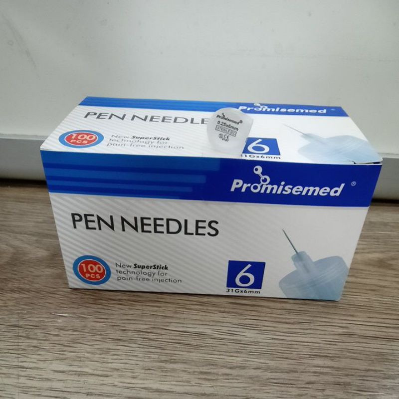 Promisemed Pen Needles 31G x 6mm Shopee Malaysia