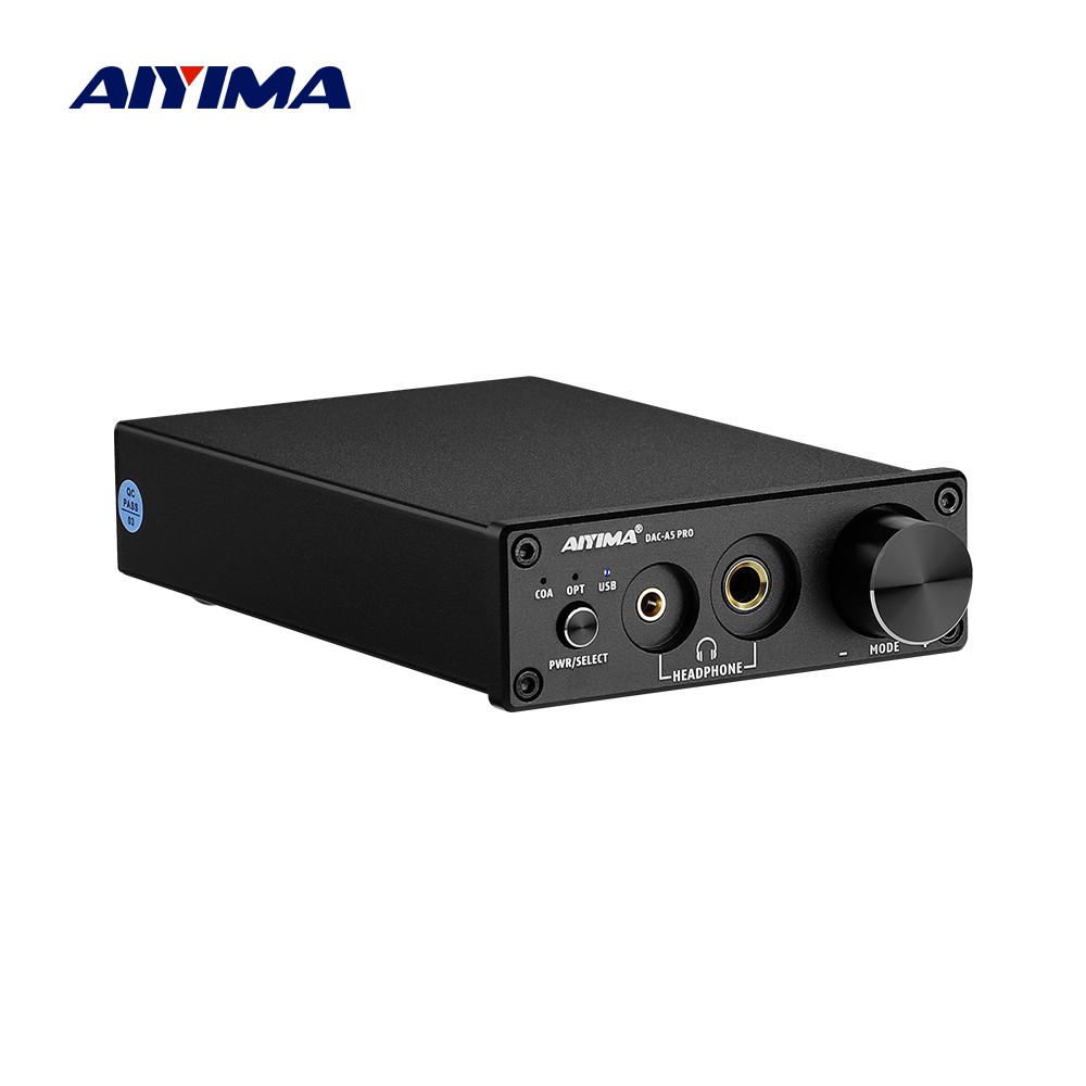 AIYIMA A5 PRO Headphone Amplifier USB DAC 24BIT 192KHz HIFI Decoder