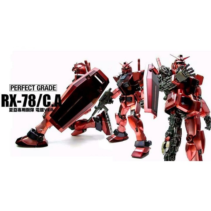 Pg Bandai 1 60 Perfect Grade Rx 78 C A Casval S Gundam Shopee Malaysia