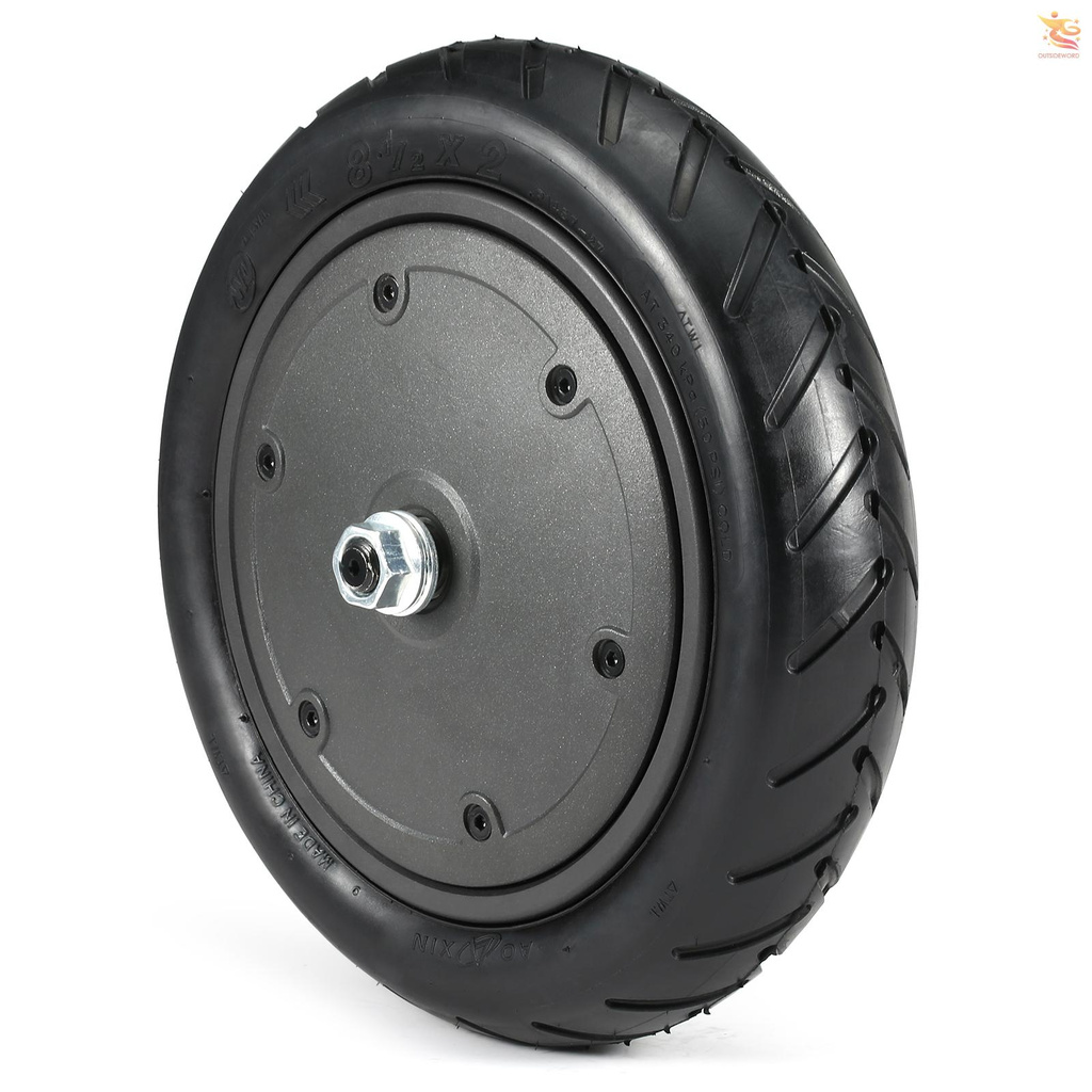 Jadeshay Electric Scooter Tyre,Motor Wheel Tire for Xiaomi M365 Electric Scooter Tyre Replacement Part Accessory,250W 