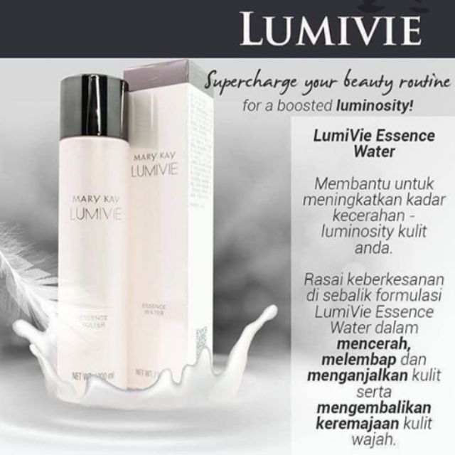 Mk Lumivie Essence Water 100 Ml Shopee Malaysia