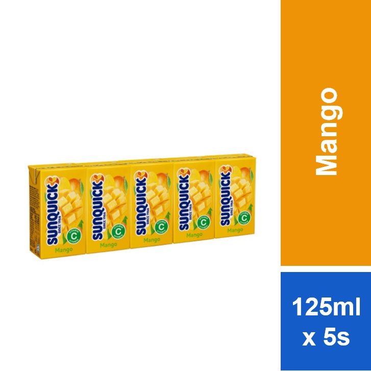 Sunquick Fruit Drink Mango 125ml x 5s