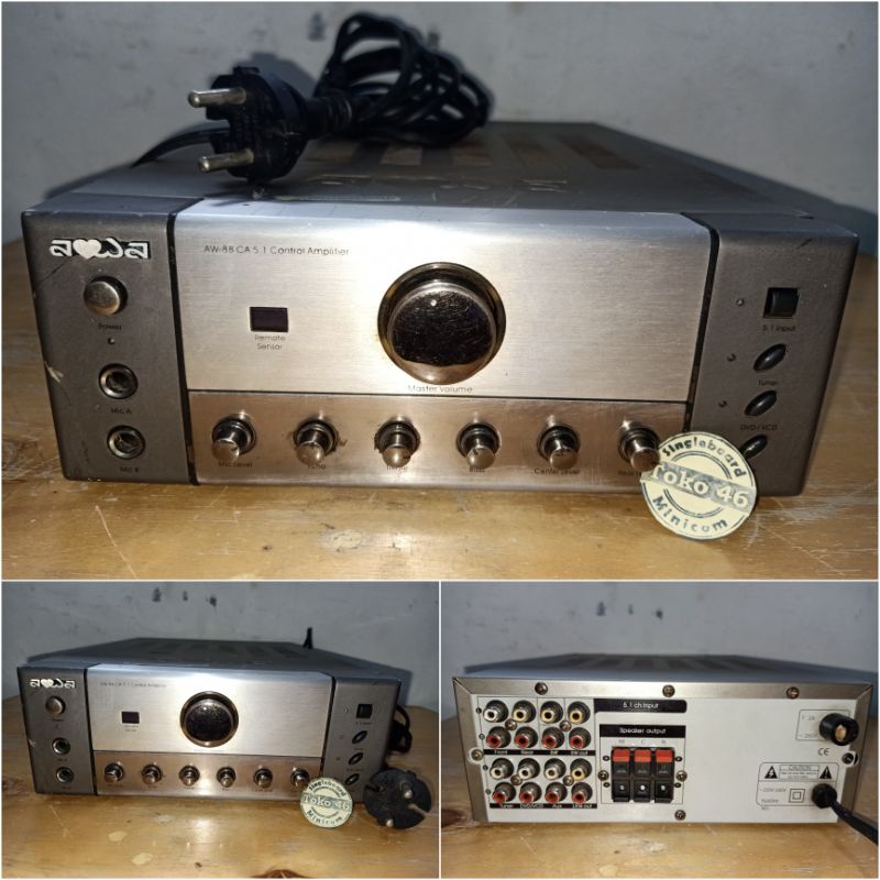 Stereo Aowa Aw 88 Ca 51 Control Amplifier Shopee Malaysia 5248