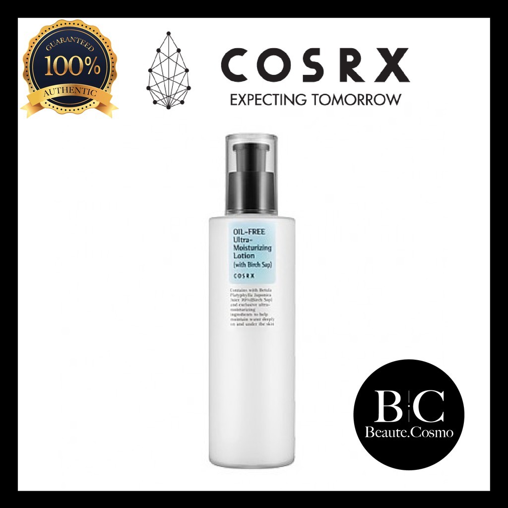 cosrx oil free ultra moisturizing lotion shopee