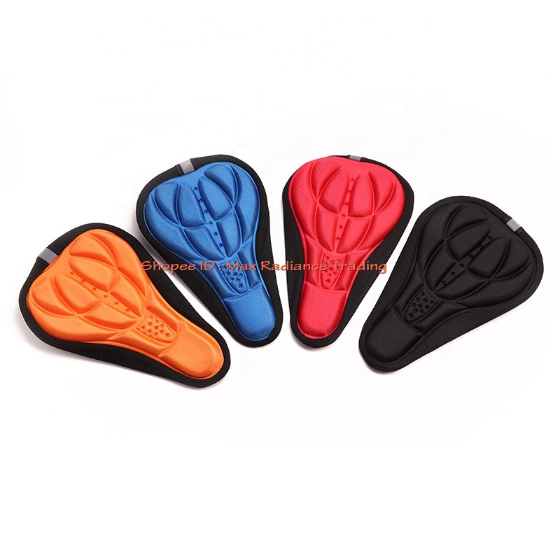 Details about   Bike Seat Covers Bicycle Sponge Cushion Cover Soft 3D High Bounce Bicycle N1E3 